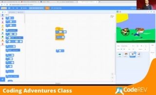 Live ONLINE CODING CAMPS and CLASSES - CodeREV Kids